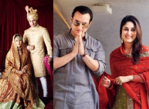 Saif Ali Khan and Kareena Kapoor married on October 16, 2012
